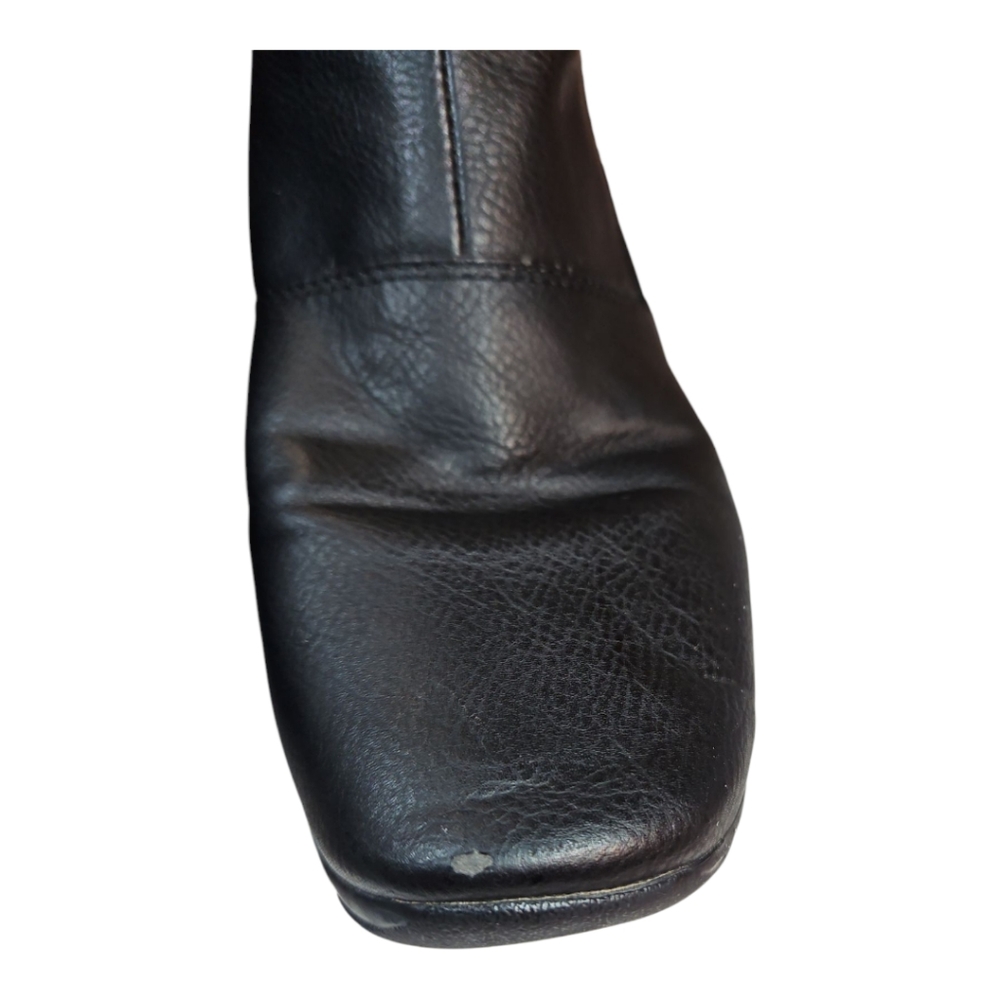 Easy Spirit Womens Antaria Faux Leather Ankle Wedge Booties Shoes - Picture 6 of 11